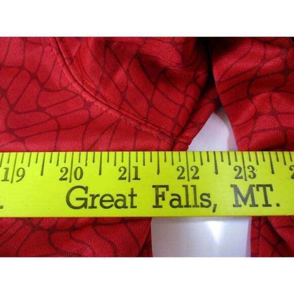 Marvel Deadpool Red Hoodie pullover Sweatshirt size L Red - Picture 6 of 7